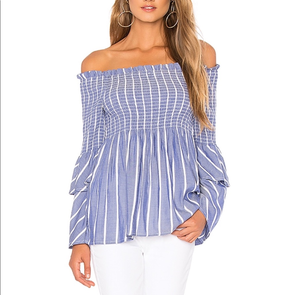 Bardot off the shoulder S top- never worn